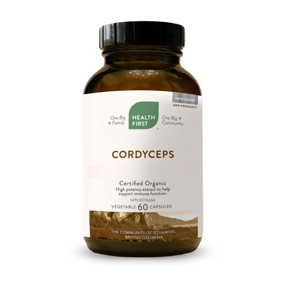 Health First Cordyceps Mushroom 60 Caps - Her Best Health