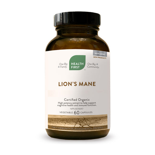 Health First Lion's Mane Mushroom 60 Caps - Her Best Health
