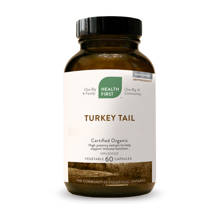 Health First Turkey Tail Mushroom 60 Caps - Her Best Health