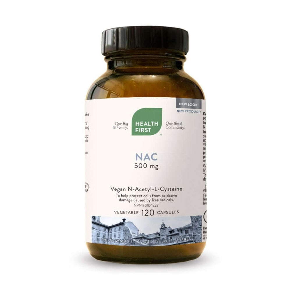 Health First NAC 120 Capsules - her best health