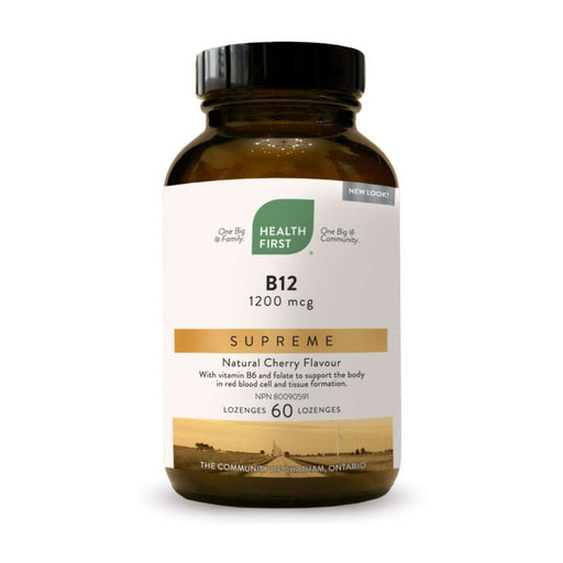 Health First B12 Supreme 60 Lozenges - Her Best Health