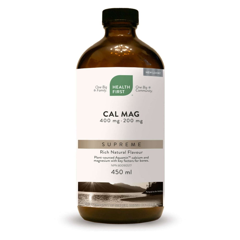 Health First Cal-Mag Supreme Liquid 450ml - Her Best Health