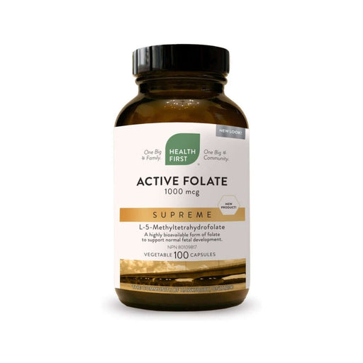Health First Active Folate 100 Capsules - Her Best Health