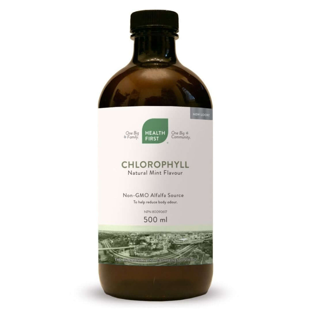 Health First Chlorophyll Mint Flavour 500ml - Her Best Health