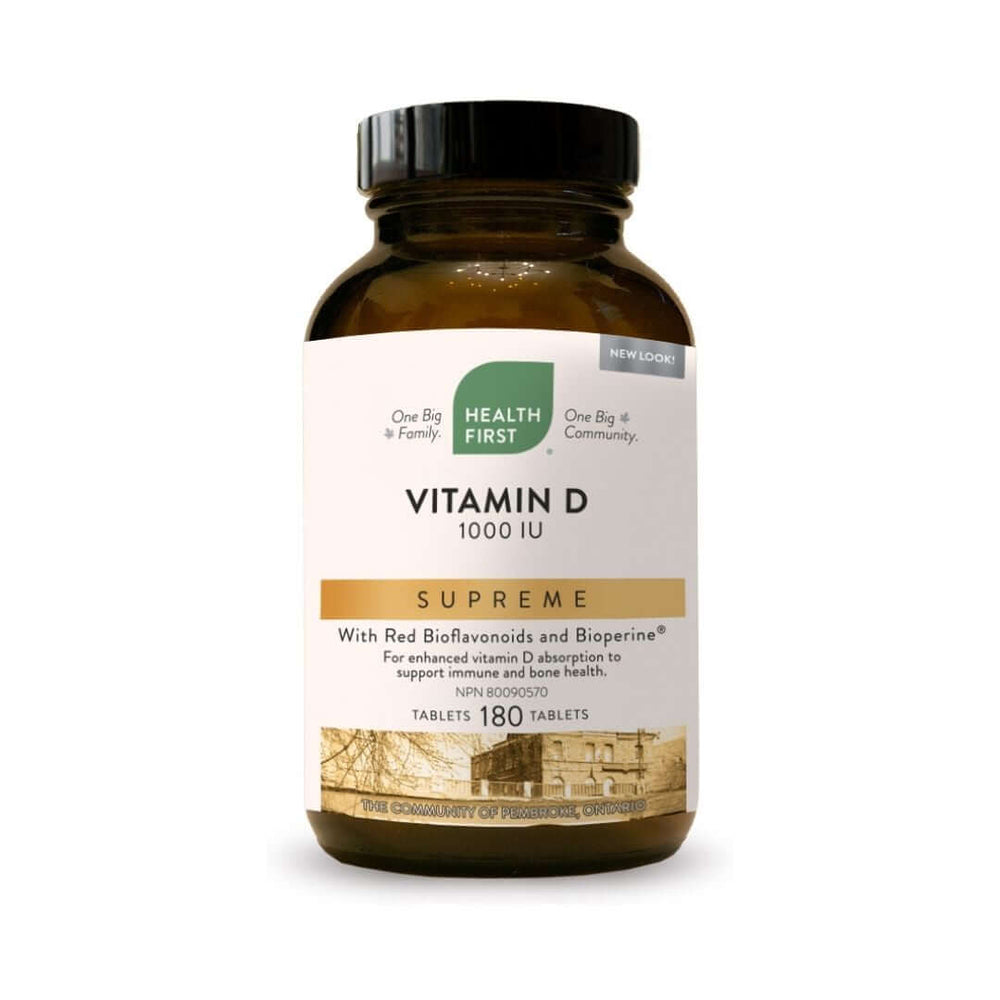 Health First Vitamin D Supreme 180 Tablets - Her Best Health