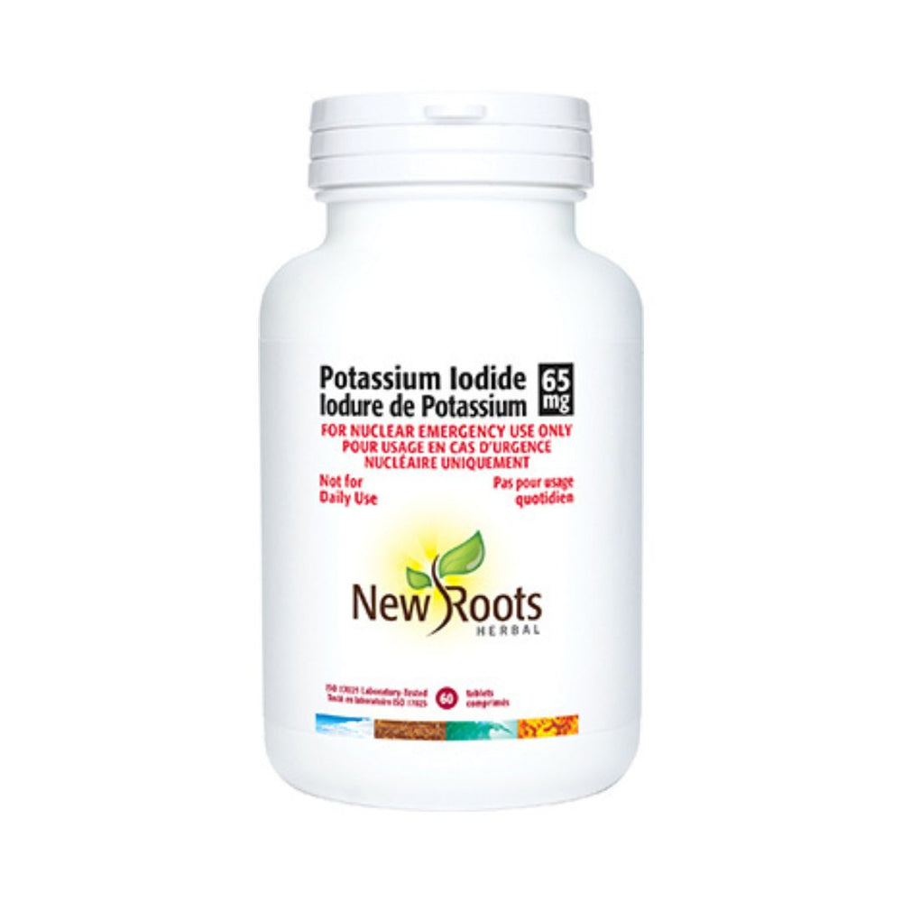 New Roots Potassium Iodide 65mg 60 Tablets - Her Best Health
